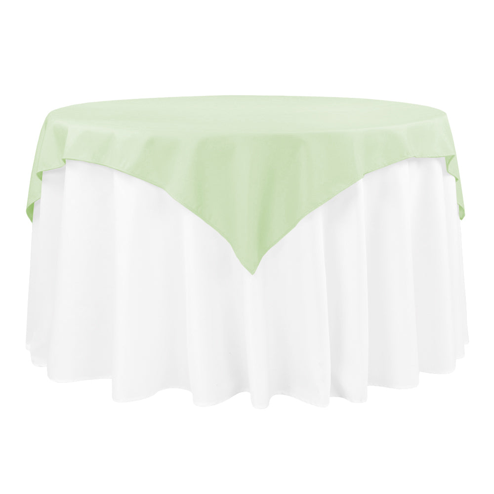 Premium Polyester Square Overlay/Tablecloth 54" - Sage Green