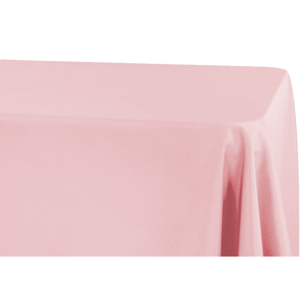 Rectangular Oblong Premium Polyester Tablecloth 90"x156" - Dusty Rose/Mauve