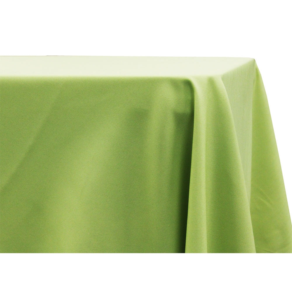 Rectangular Oblong Premium Polyester Tablecloth 90"x156" - Apple Green