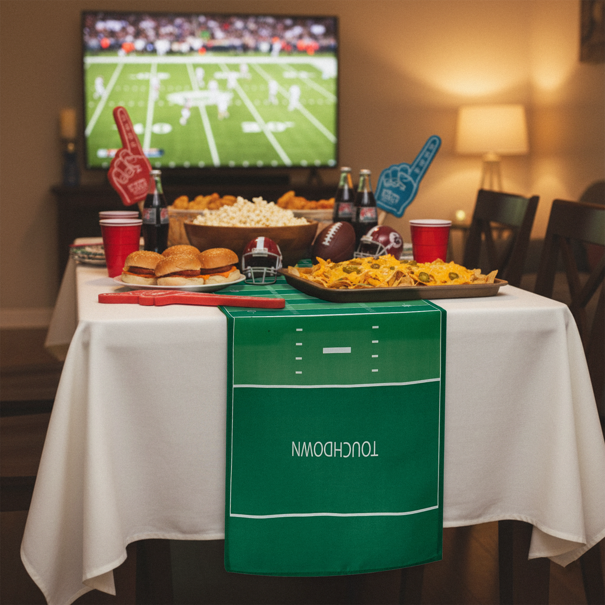 Football Field Sport Table Runner - Default