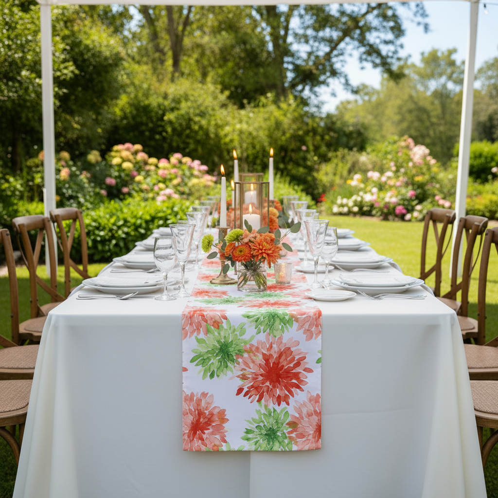 Blooming Mums Table Runner - Default