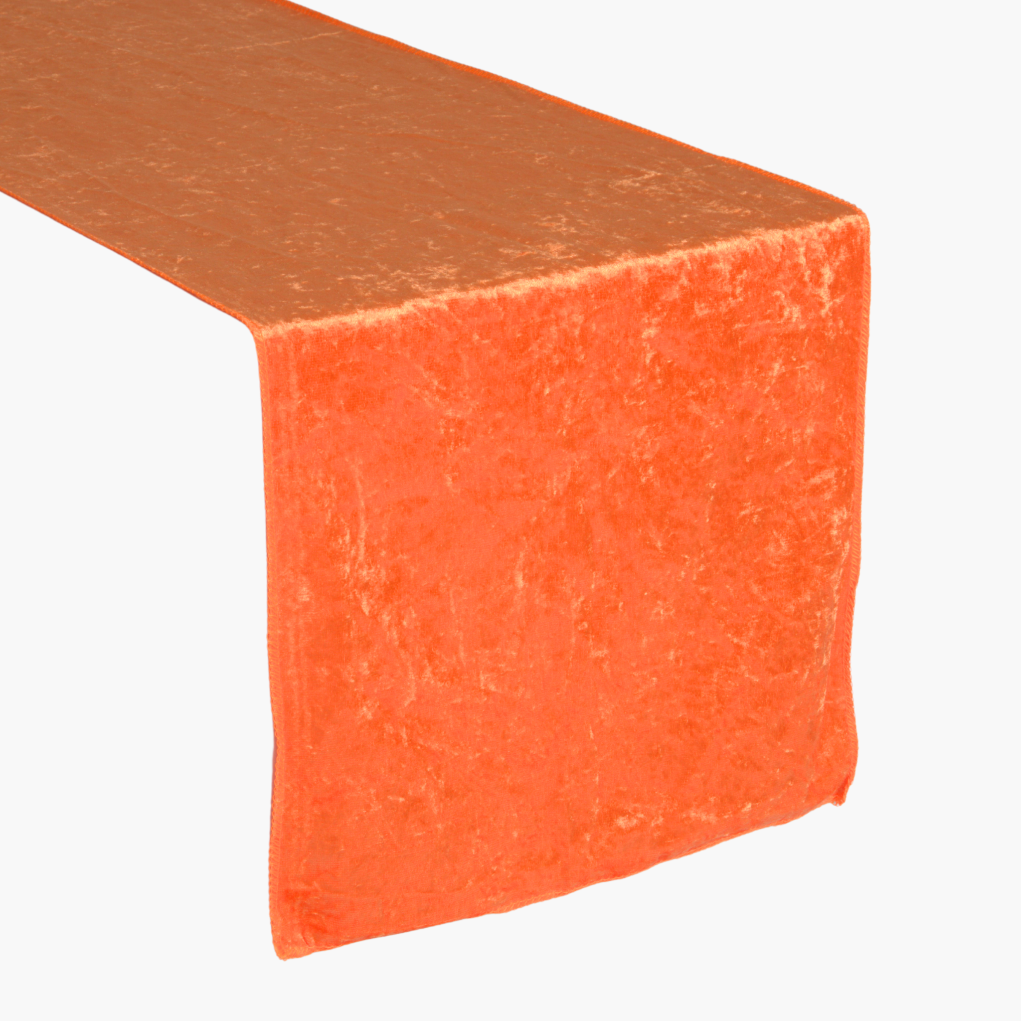 Velvet Table Runner - Orange