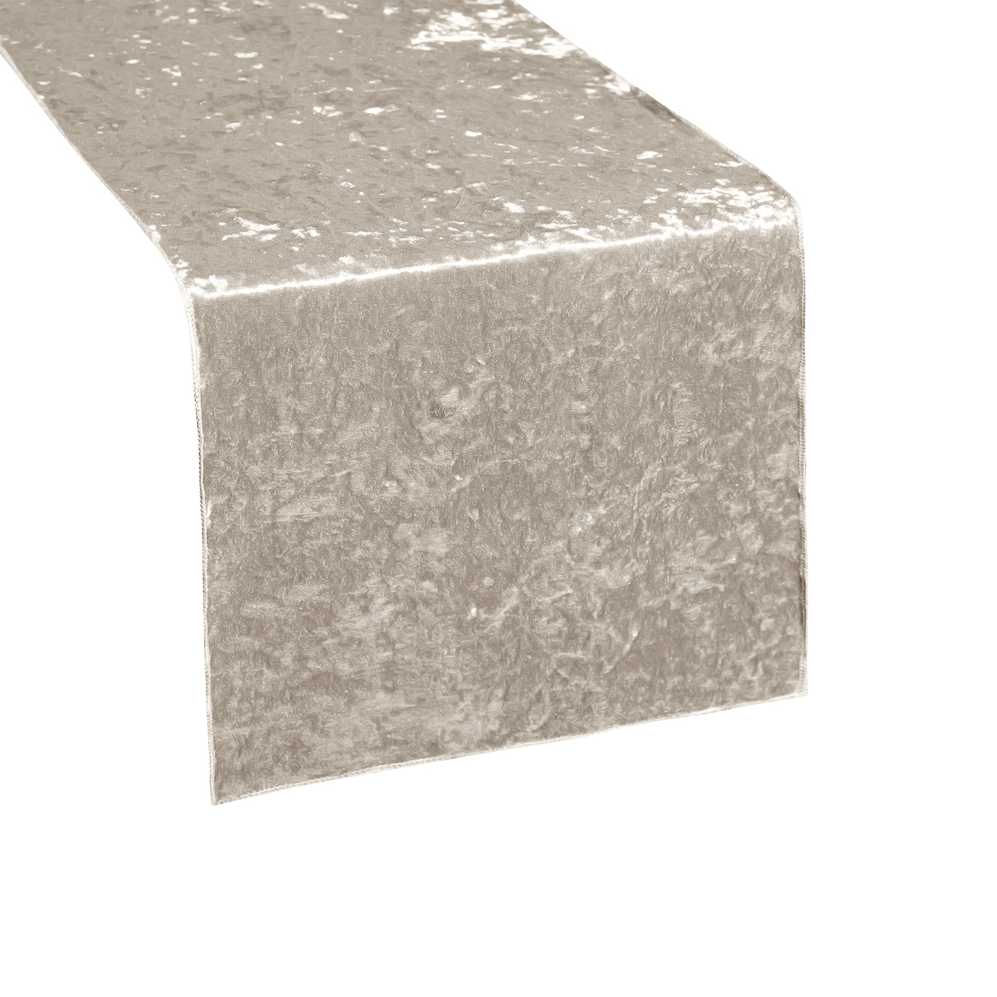 Velvet Table Runner - Taupe