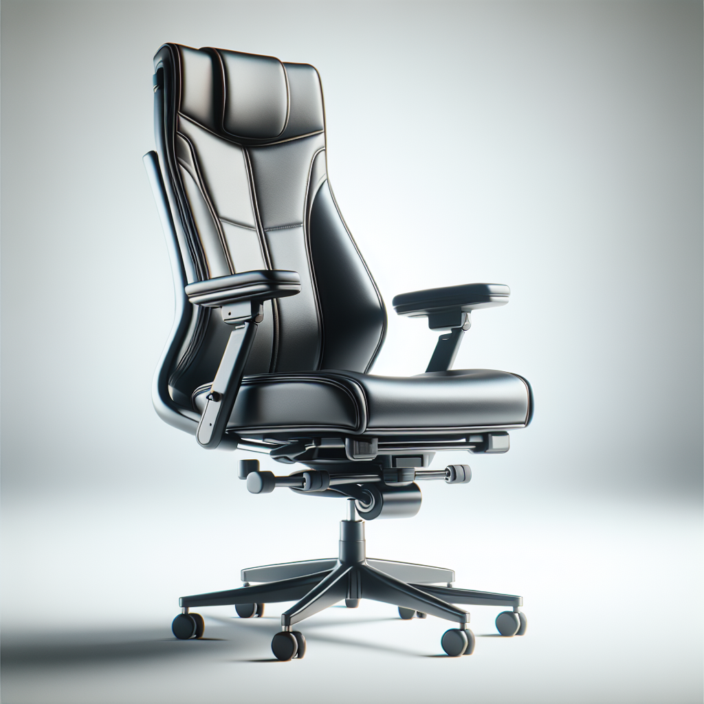 Office Chair, Lumbar Support, Adjustable Height