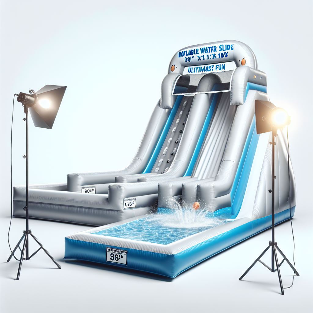 Inflatable Water Slide Rental (30' x 11' x 18')