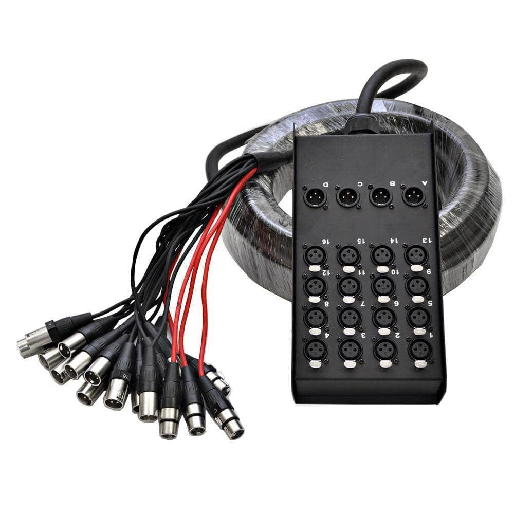 16 Channel 50 Foot XLR Snake Cable