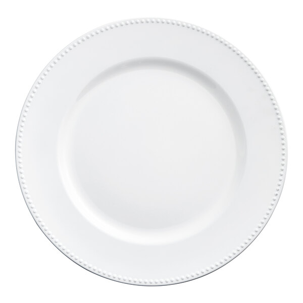 Charger Plate - White